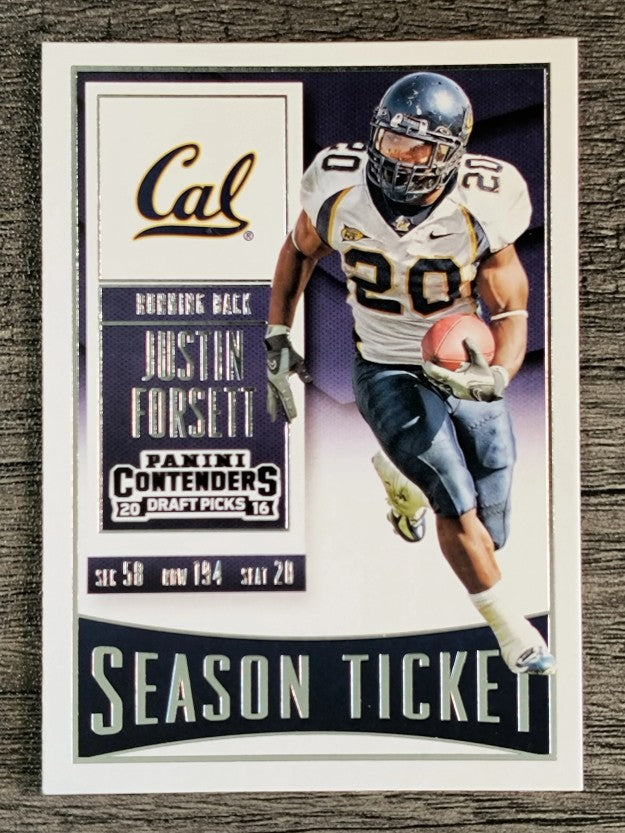 2016 Panini Contenders Draft Picks #57 Justin Forsett