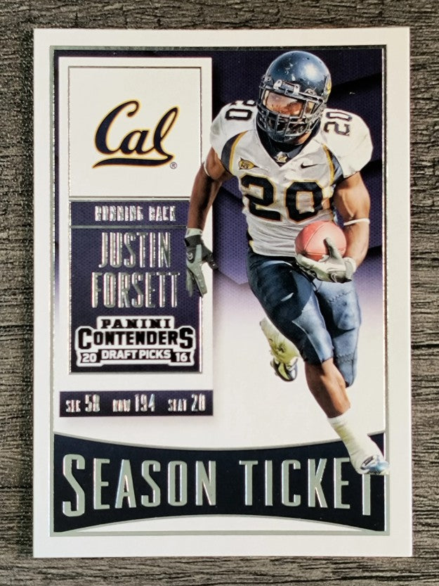 2016 Panini Contenders Draft Picks #57 Justin Forsett