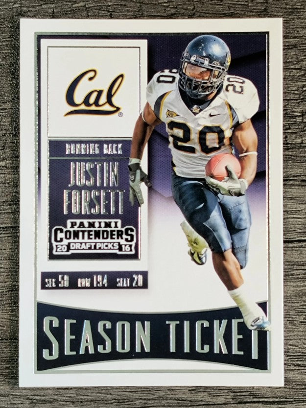 2016 Panini Contenders Draft Picks #57 Justin Forsett
