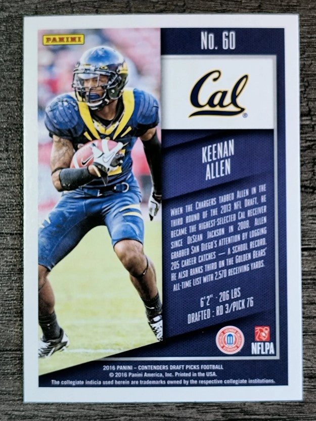 2016 Panini Contenders Draft Picks #60 Keenan Allen