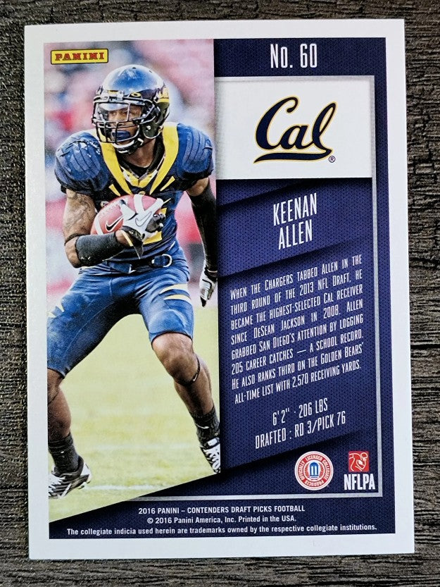2016 Panini Contenders Draft Picks #60 Keenan Allen