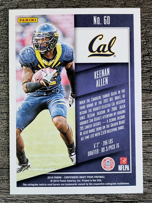 2016 Panini Contenders Draft Picks #60 Keenan Allen