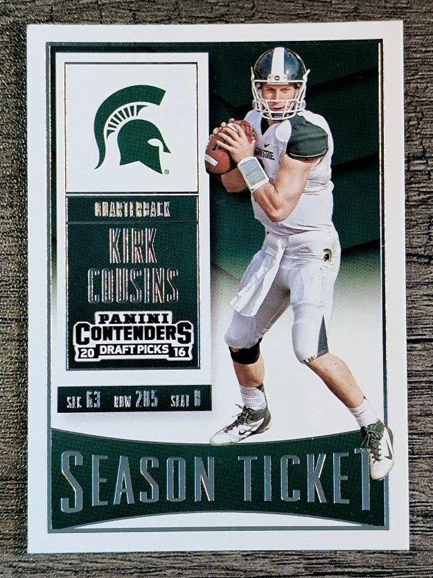 2016 Panini Contenders Draft Picks #62 Kirk Cousins