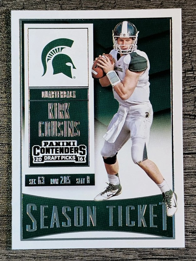 2016 Panini Contenders Draft Picks #62 Kirk Cousins