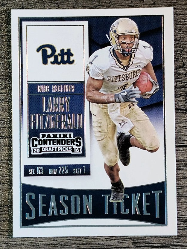 2016 Panini Contenders Draft Picks #63 Larry Fitzgerald