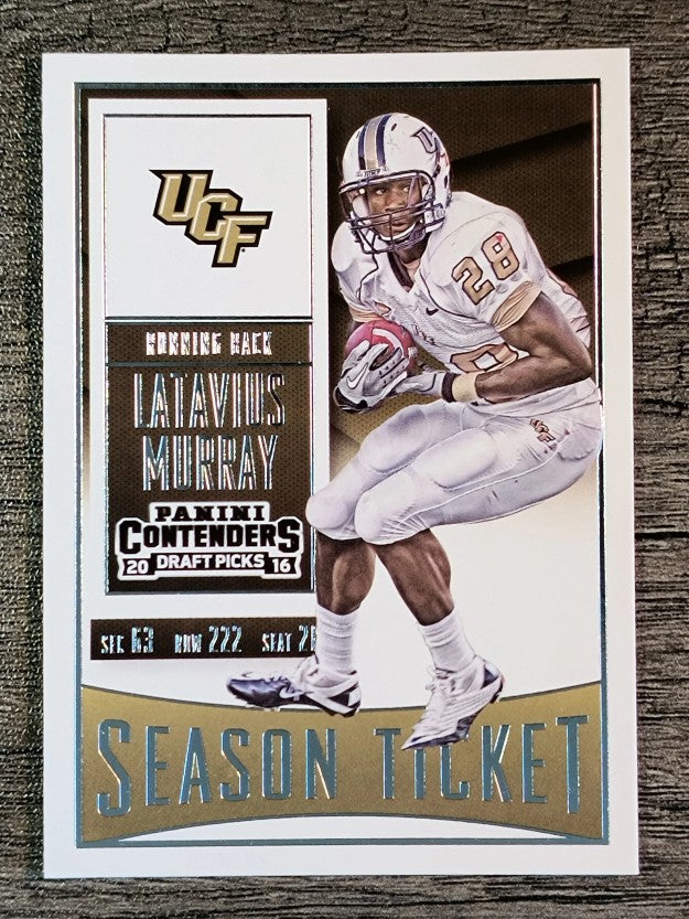 2016 Panini Contenders Draft Picks #64 Latavius Murray