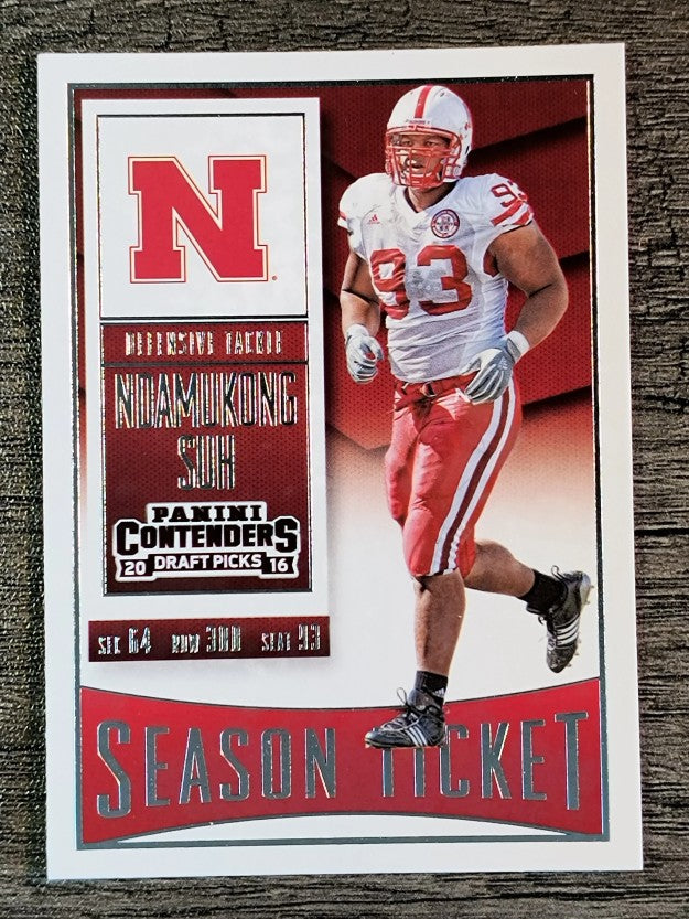 2016 Panini Contenders Draft Picks #77 Ndamukong Suh