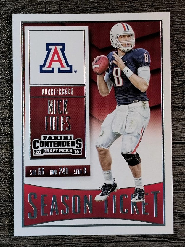 2016 Panini Contenders Draft Picks #78 Nick Foles