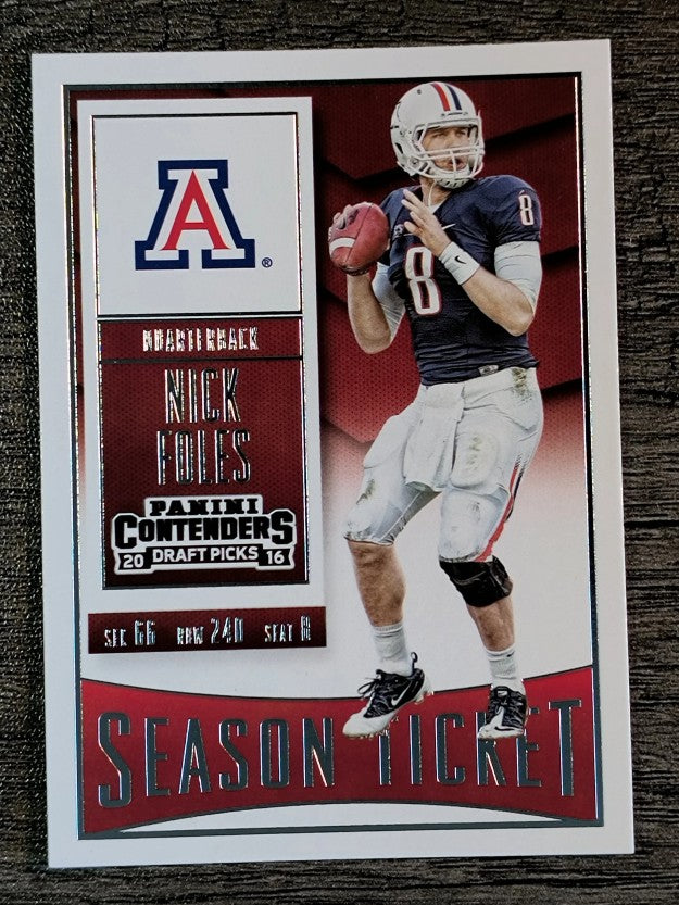 2016 Panini Contenders Draft Picks #78 Nick Foles