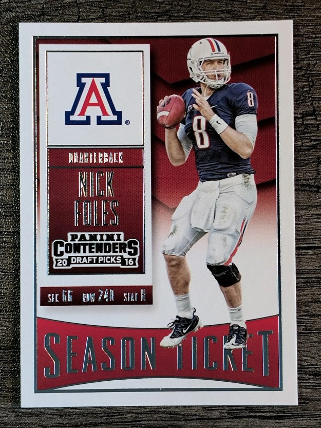 2016 Panini Contenders Draft Picks #78 Nick Foles