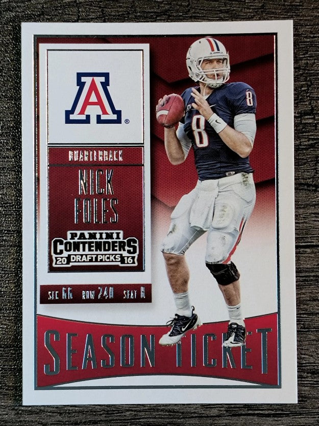 2016 Panini Contenders Draft Picks #78 Nick Foles