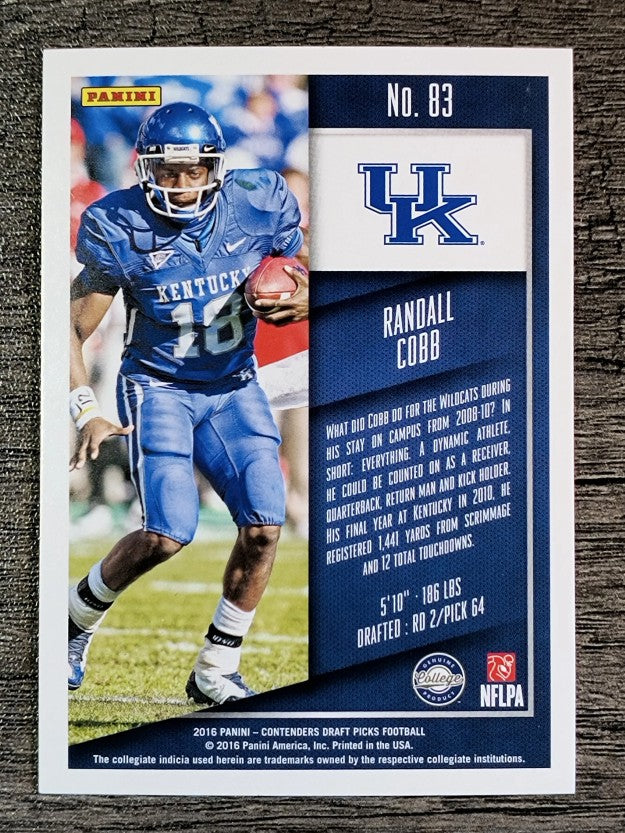 2016 Panini Contenders Draft Picks #83 Randall Cobb