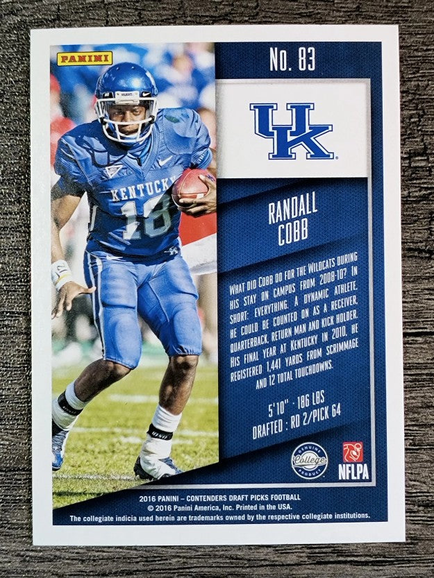 2016 Panini Contenders Draft Picks #83 Randall Cobb