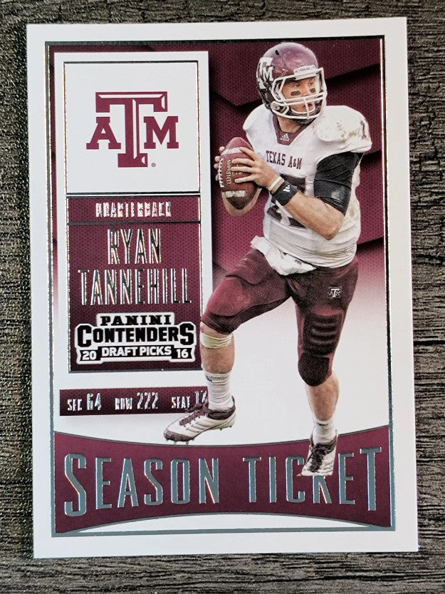 2016 Panini Contenders Draft Picks #88 Ryan Tannehill