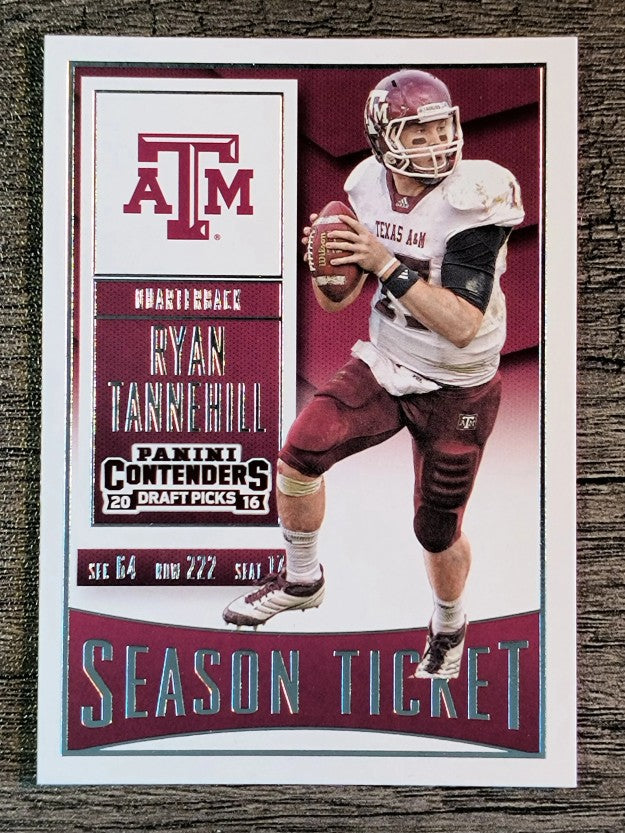 2016 Panini Contenders Draft Picks #88 Ryan Tannehill