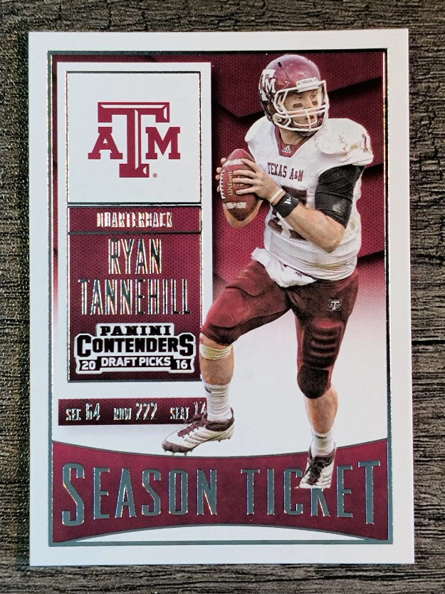 2016 Panini Contenders Draft Picks #88 Ryan Tannehill