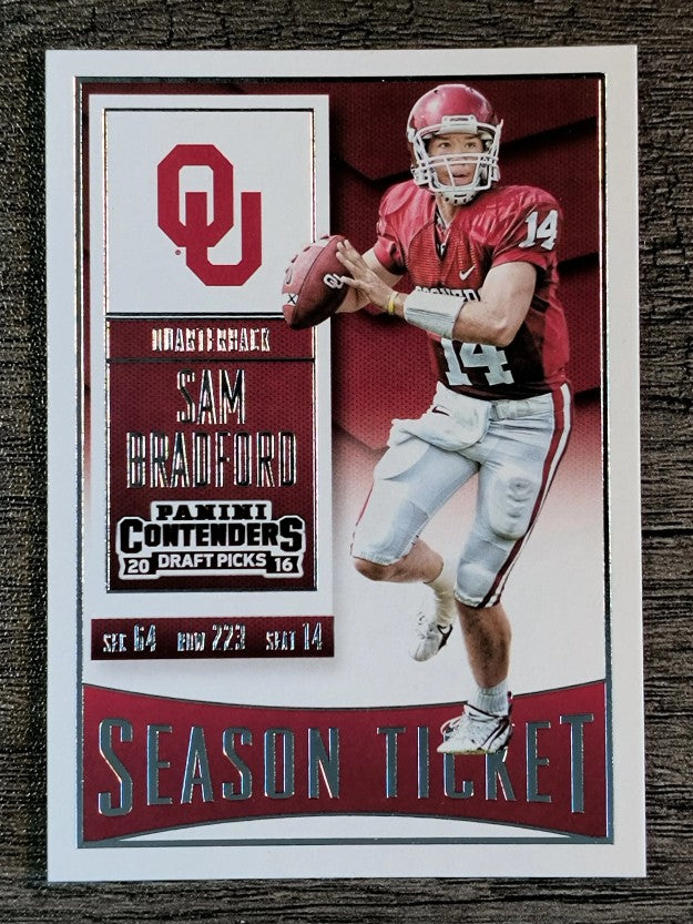 2016 Panini Contenders Draft Picks #89 Sam Bradford