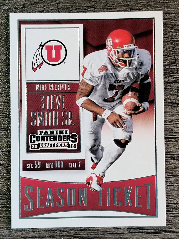 2016 Panini Contenders Draft Picks #90 Steve Smith