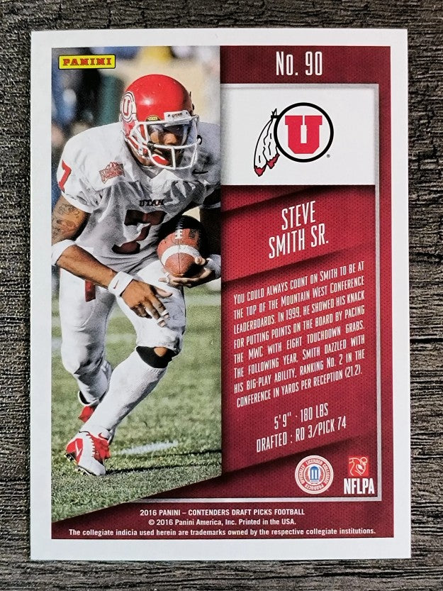 2016 Panini Contenders Draft Picks #90 Steve Smith