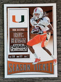 2016 Panini Contenders Draft Picks #97 Travis Benjamin
