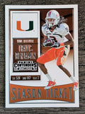 2016 Panini Contenders Draft Picks #97 Travis Benjamin