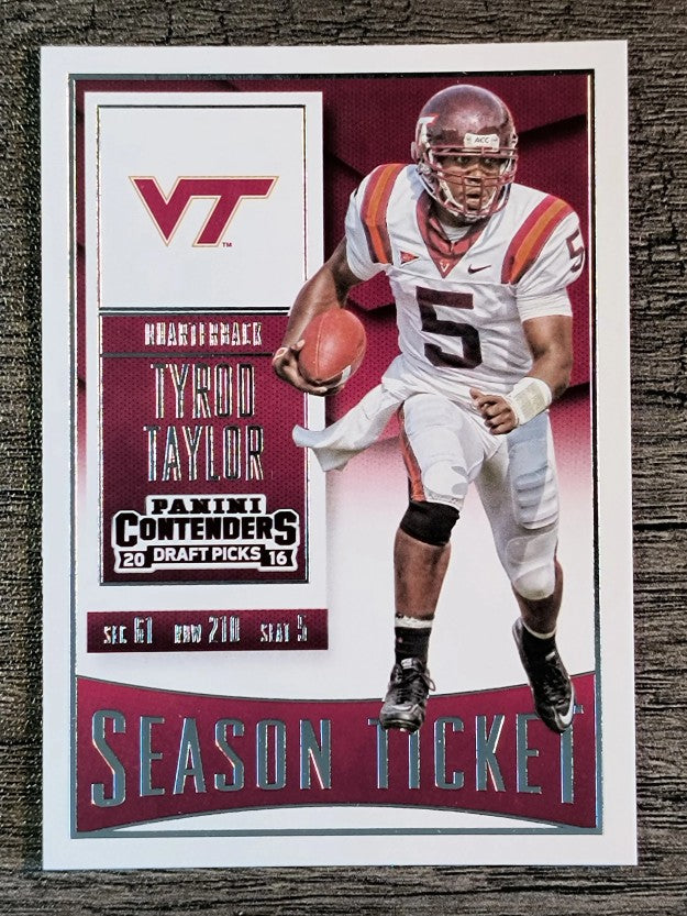 2016 Panini Contenders Draft Picks #98 Tyrod Taylor