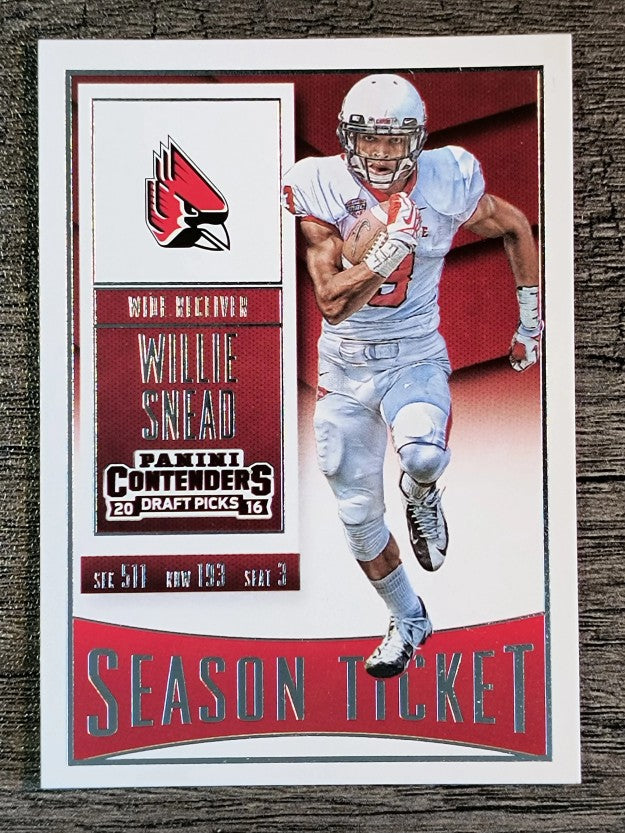 2016 Panini Contenders Draft Picks #100 Willie Snead
