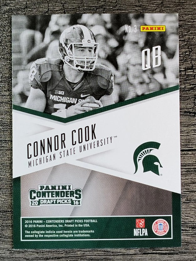 2016 Panini Contenders Draft Picks School Colors #3 Connor Cook