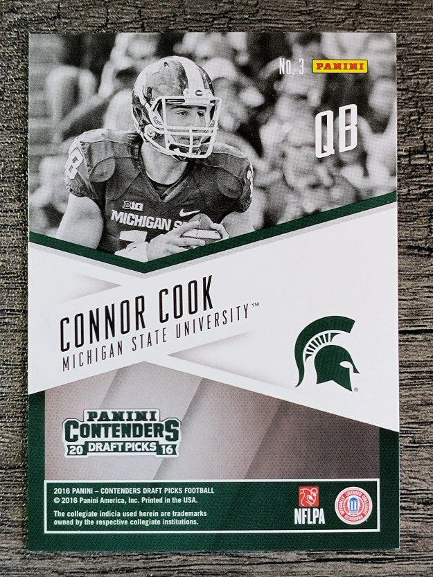 2016 Panini Contenders Draft Picks School Colors #3 Connor Cook