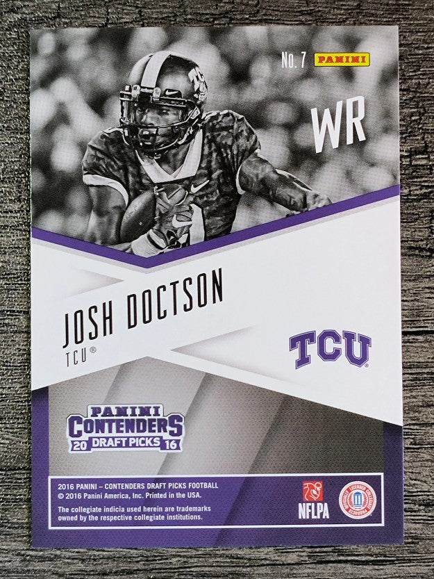 2016 Panini Contenders Draft Picks School Colors #7 Josh Doctson