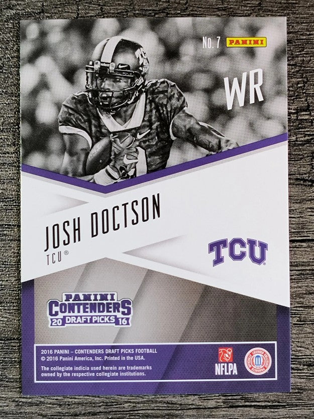 2016 Panini Contenders Draft Picks School Colors #7 Josh Doctson