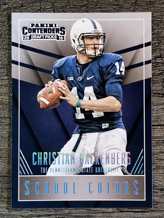 2016 Panini Contenders Draft Picks School Colors #10 Christian Hackenberg