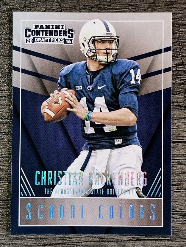 2016 Panini Contenders Draft Picks School Colors #10 Christian Hackenberg
