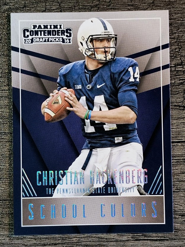 2016 Panini Contenders Draft Picks School Colors #10 Christian Hackenberg