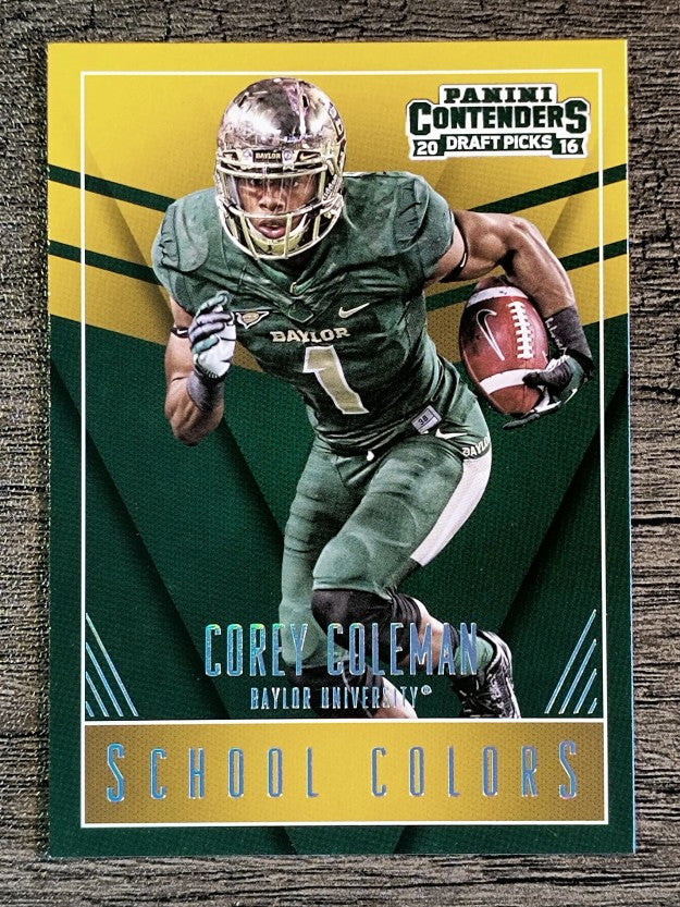 2016 Panini Contenders Draft Picks School Colors #11 Corey Coleman