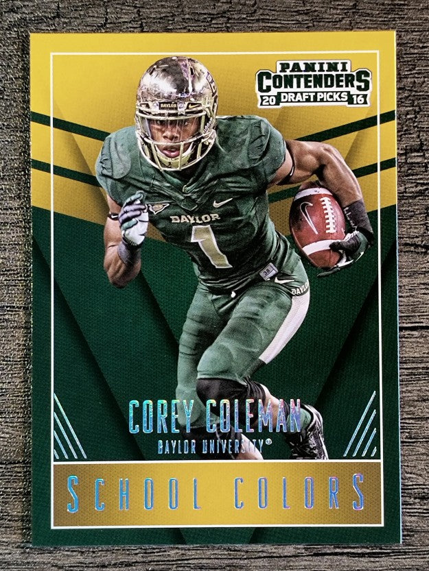 2016 Panini Contenders Draft Picks School Colors #11 Corey Coleman