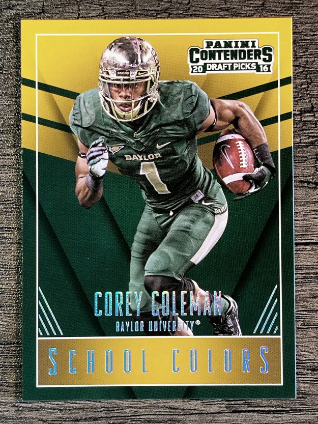 2016 Panini Contenders Draft Picks School Colors #11 Corey Coleman