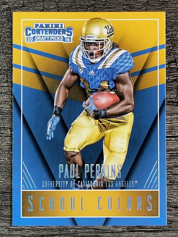 2016 Panini Contenders Draft Picks School Colors #17 Paul Perkins