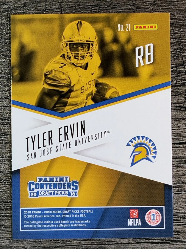 2016 Panini Contenders Draft Picks School Colors #21 Tyler Ervin