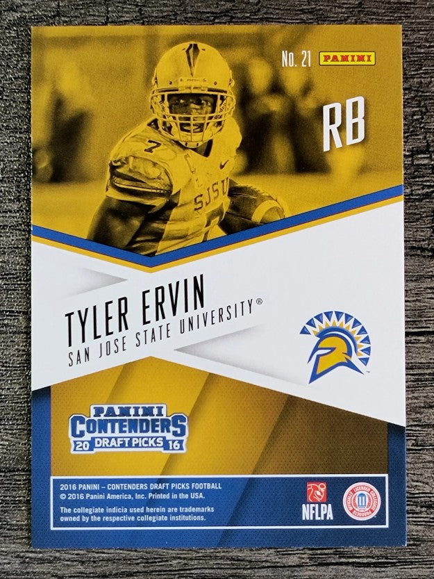2016 Panini Contenders Draft Picks School Colors #21 Tyler Ervin