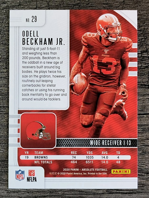 2020 Absolute Retail #29 Odell Beckham Jr.