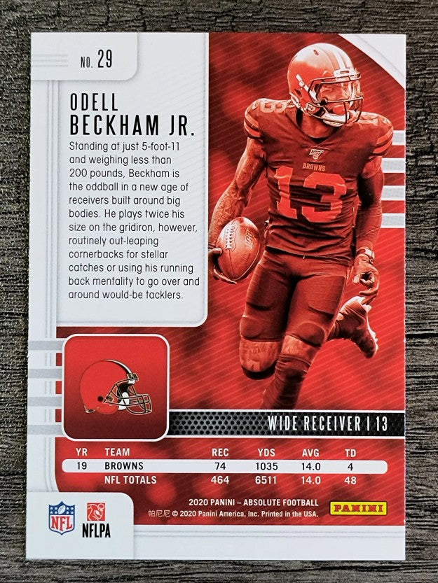 2020 Absolute Retail #29 Odell Beckham Jr.