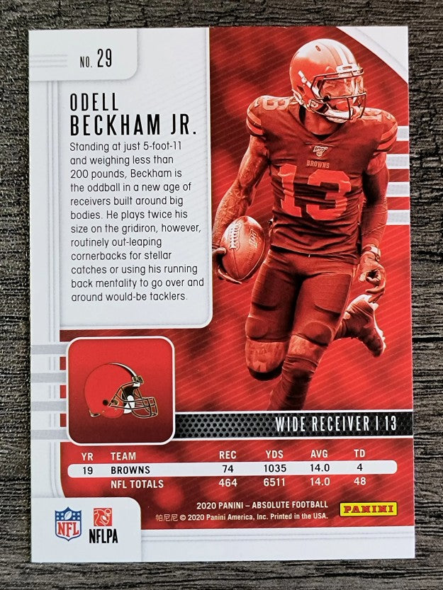 2020 Absolute Retail #29 Odell Beckham Jr.