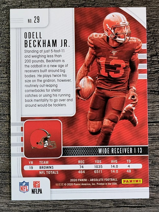 2020 Absolute Retail #29 Odell Beckham Jr.