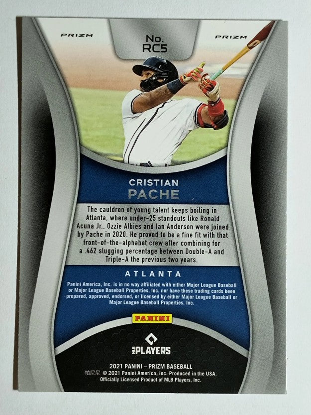 2021 Panini Prizm Rookie Class Prizms Silver #5 Cristian Pache