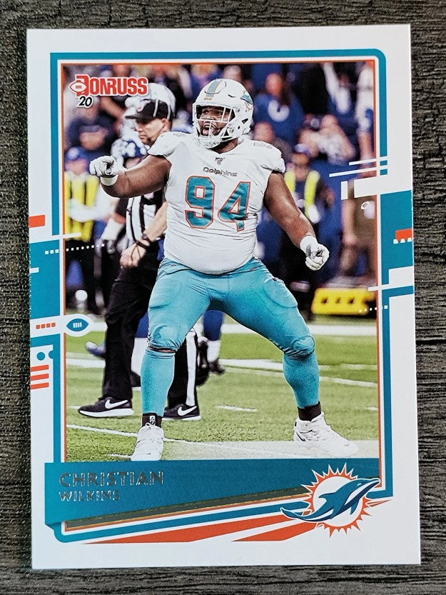 2020 Donruss #153 Christian Wilkins