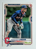 2021 Bowman #30 Francisco Lindor