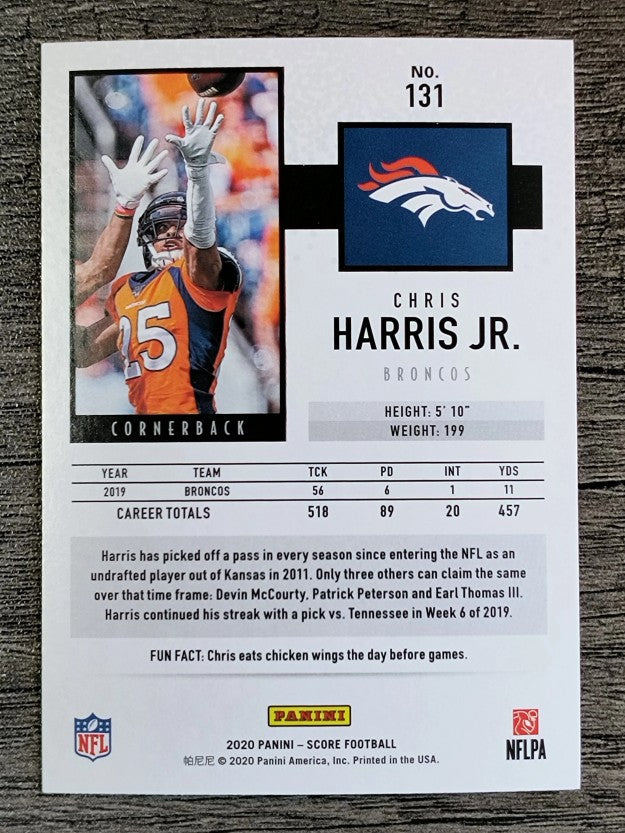 2020 Score #131 Chris Harris Jr.
