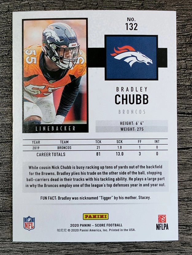 2020 Score #132 Bradley Chubb