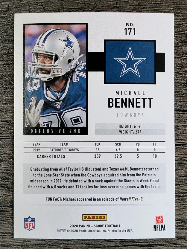 2020 Score #171 Michael Bennett